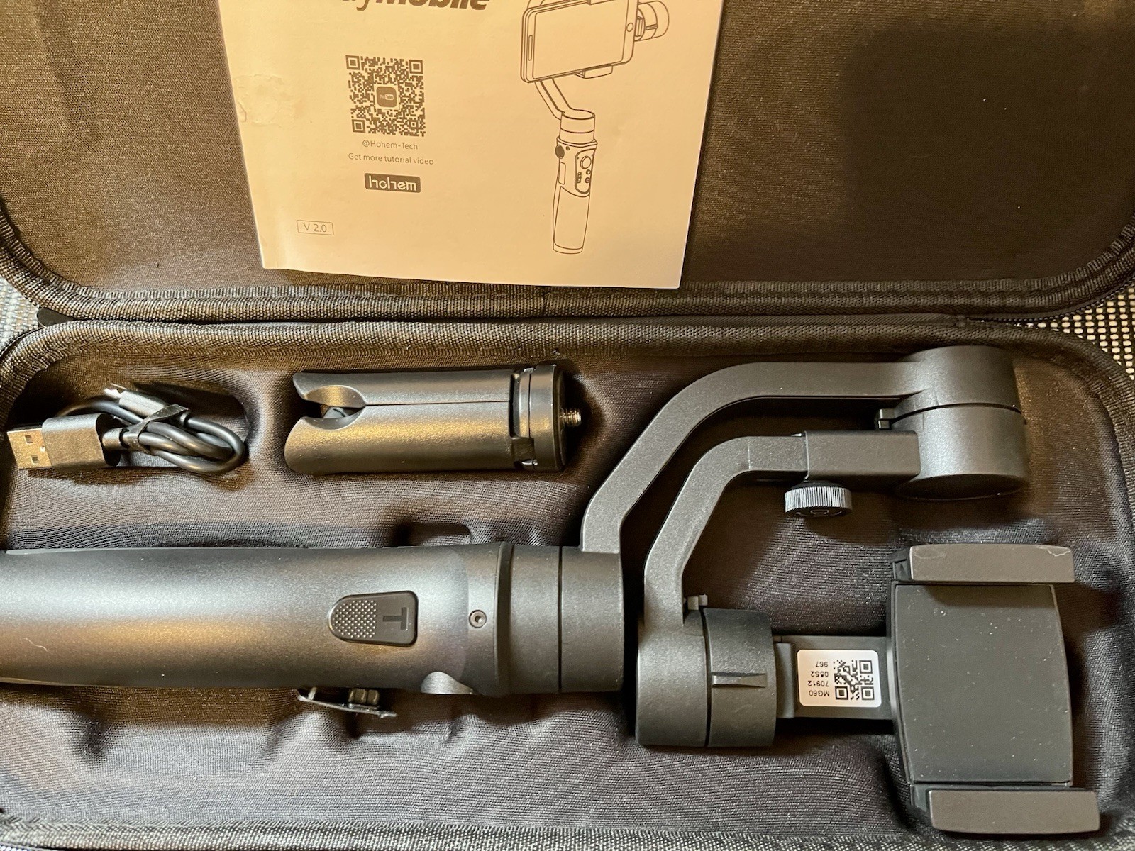 Hohem M-Tripod iSteadyMobile Plus 3-Axis Gimbal Stabilizer