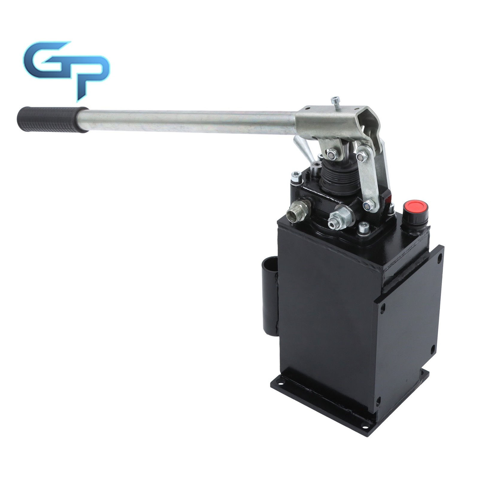 Double Acting 2.7 CID Hand Pump Hydraulic With Valve 0.75 Gal