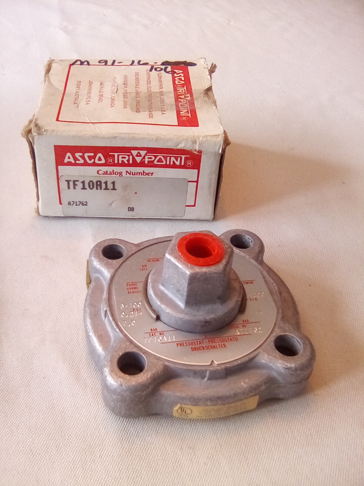 ASCO TF10A11 Pressure Switch