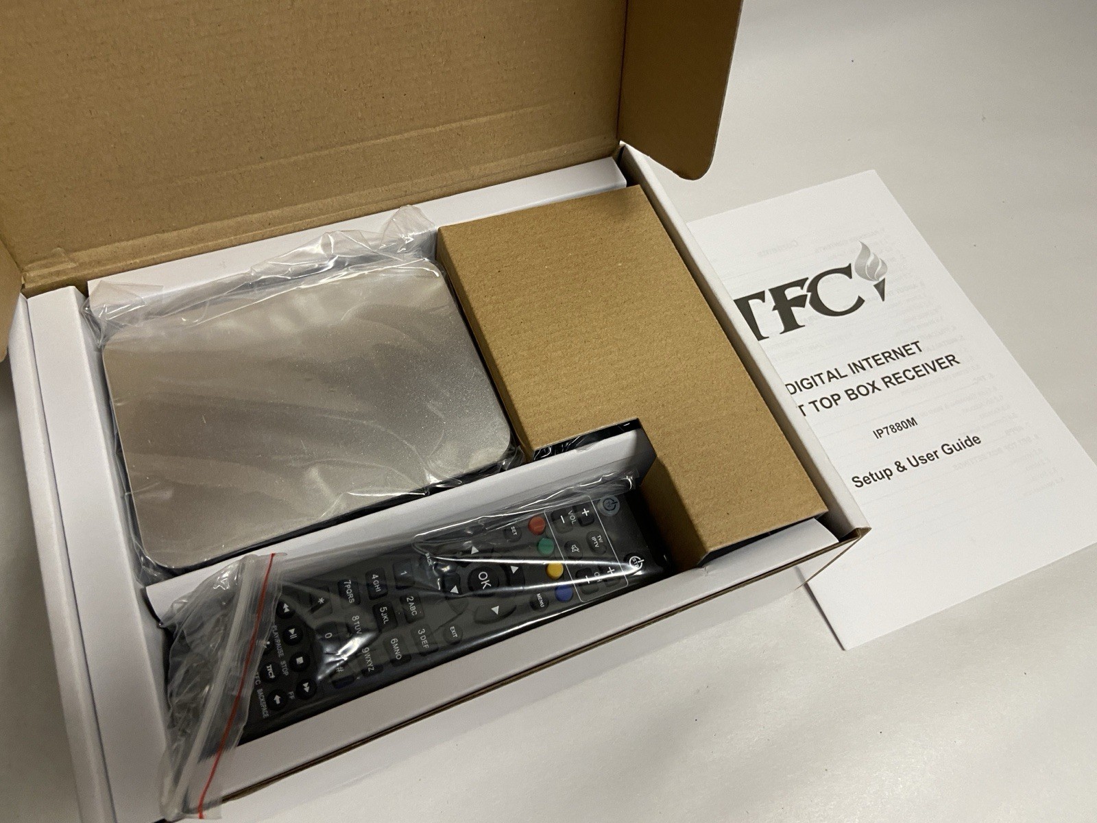 TFC Digital IPTV 2.2 Set Top Box IPTV NEW OPEN BOX! INCLUDES REMOTE!!!