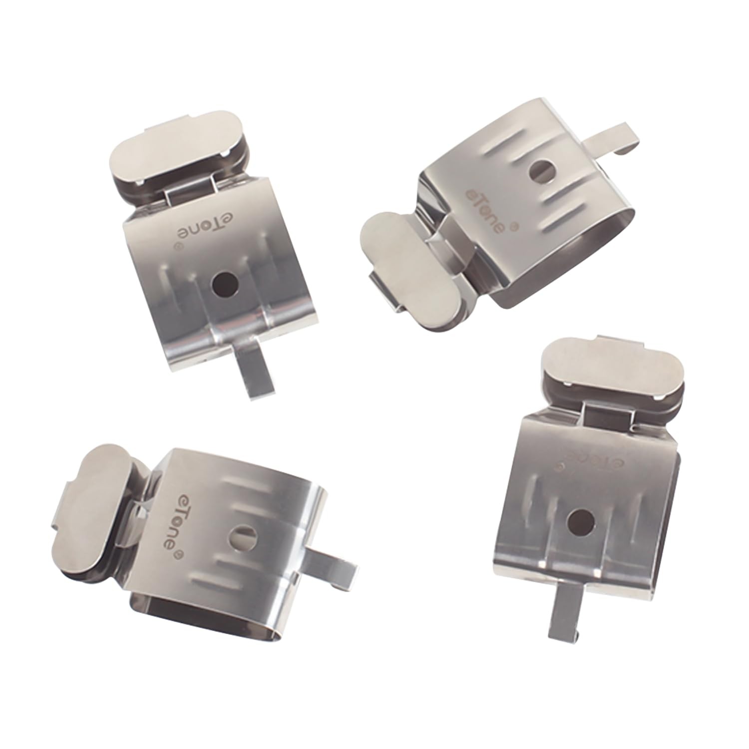 4xPCS Stainless Steel Film Clips with Lead Block Make Film Straight Film Air-...