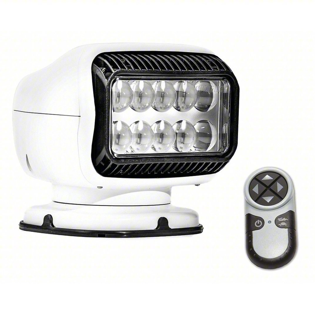 GOLIGHT Spotlight: Rectangular, Spot, LED, Handheld Remote
