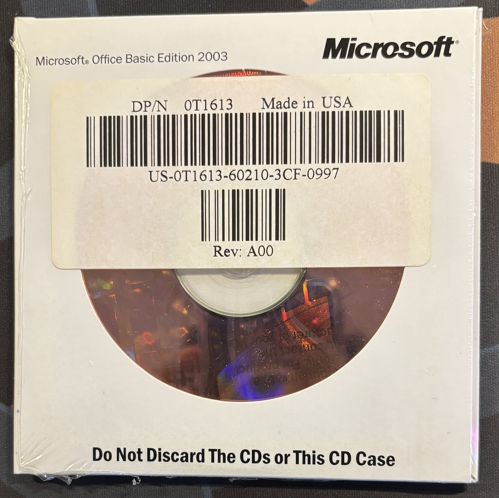 *NEW SEALED* Microsoft Office Basic Edition 2003 | English Version w/Product Key
