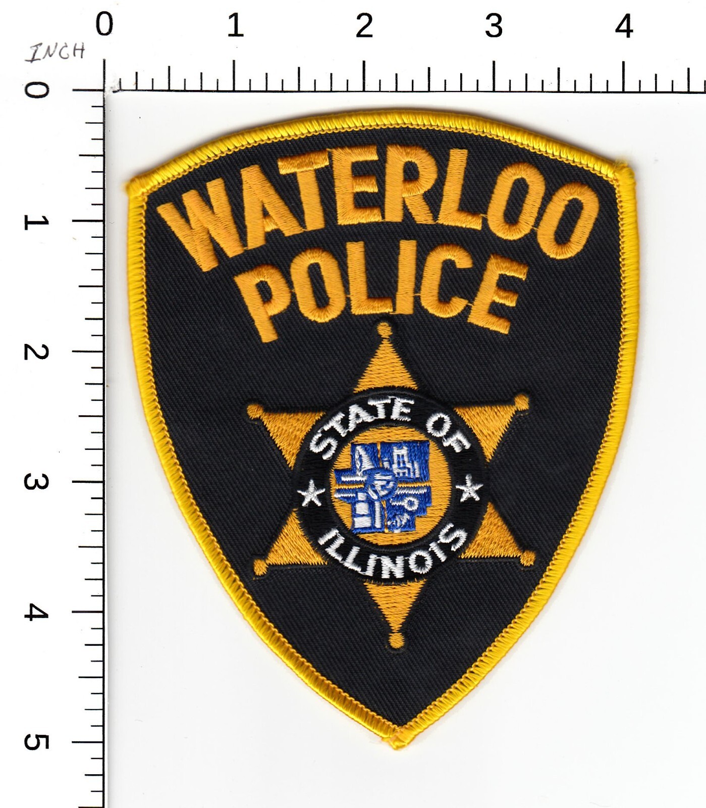 WATERLOO (OLDER VERSION) ILLINOIS POLICE COLLECTIBLE PATCH