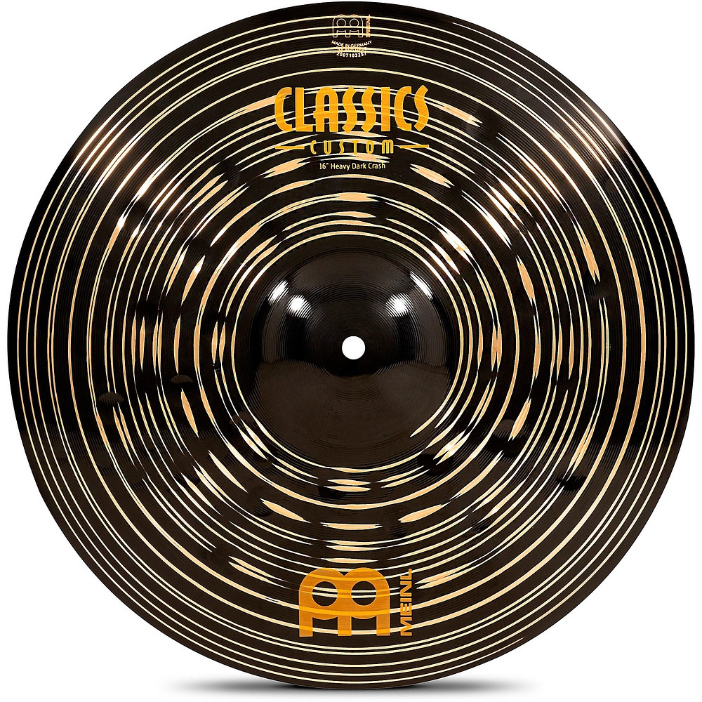 Meinl Classics Custom Dark Heavy Crash Cymbal 16 in.