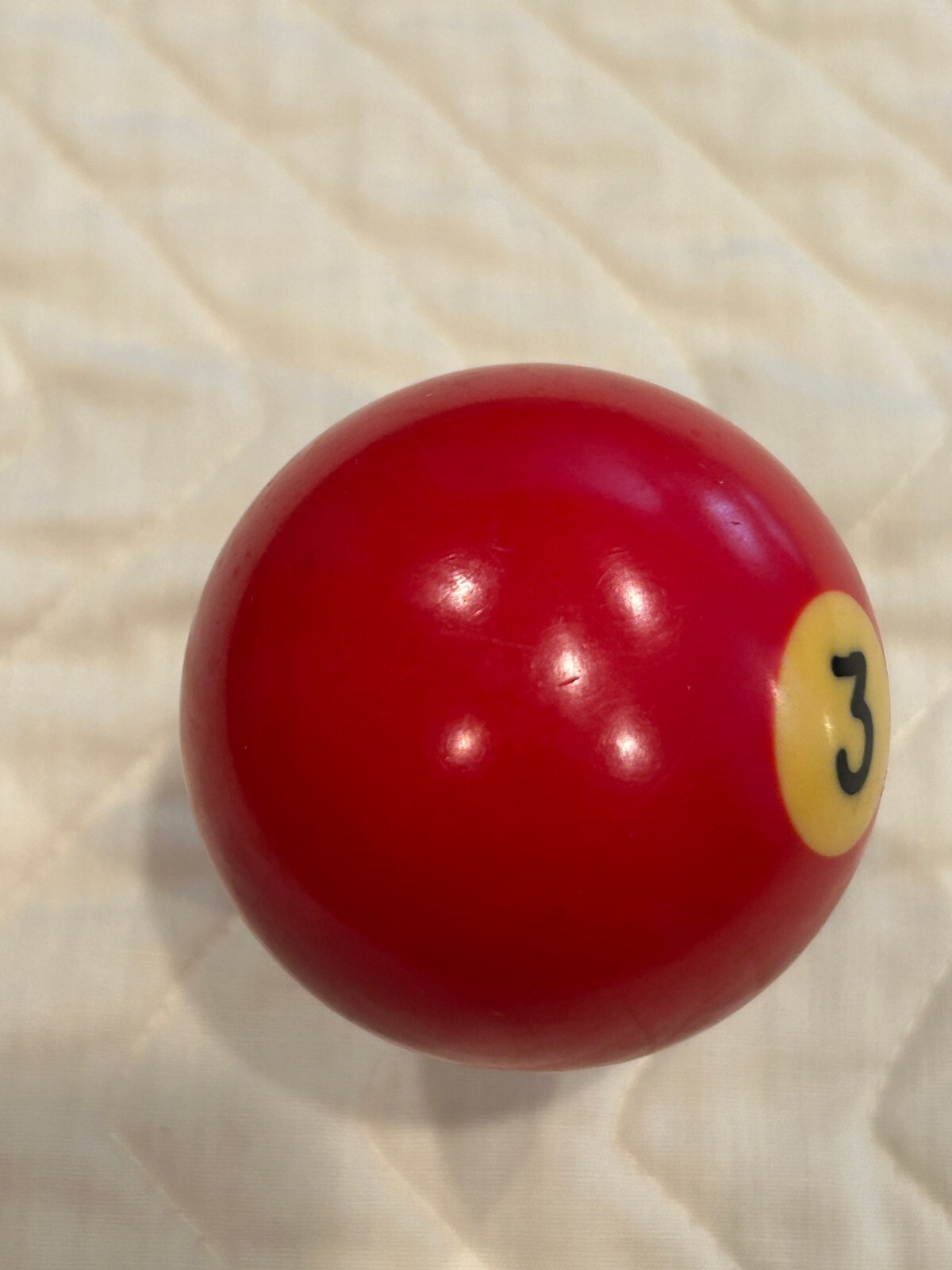 VTG Replacement Billiard Pool Ball 2 1/4" (2.25") Solid Red #3 