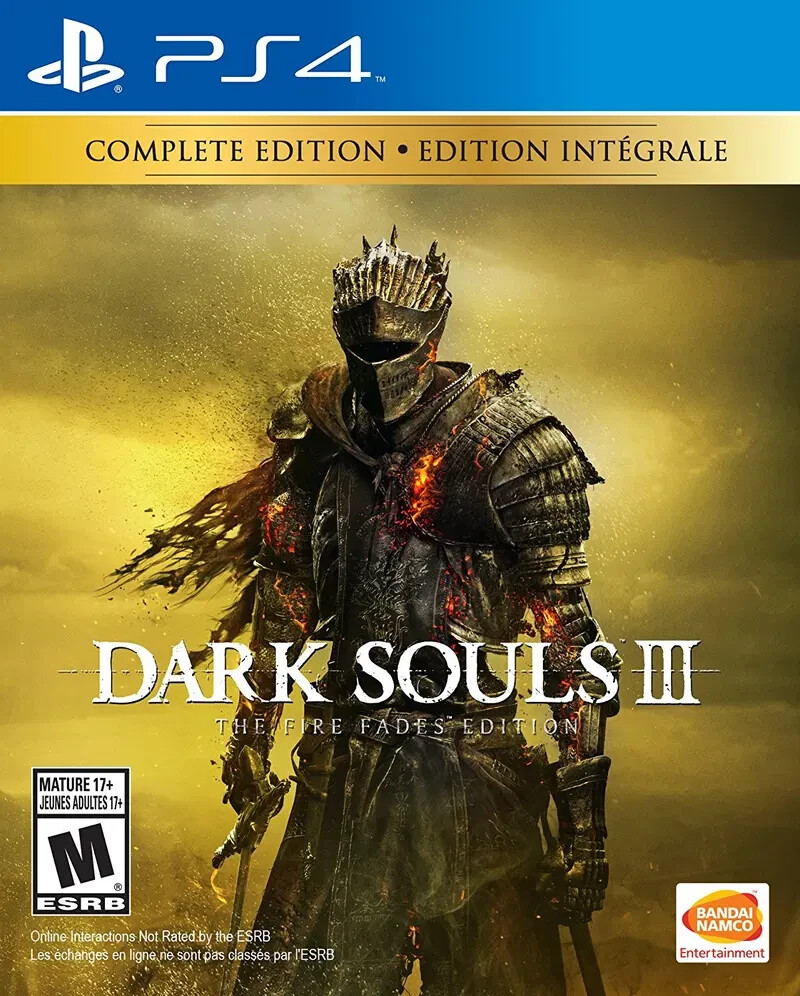 Dark Souls III: The Fire Fades Edition PS4 Brand New Game Special (2017 RPG)