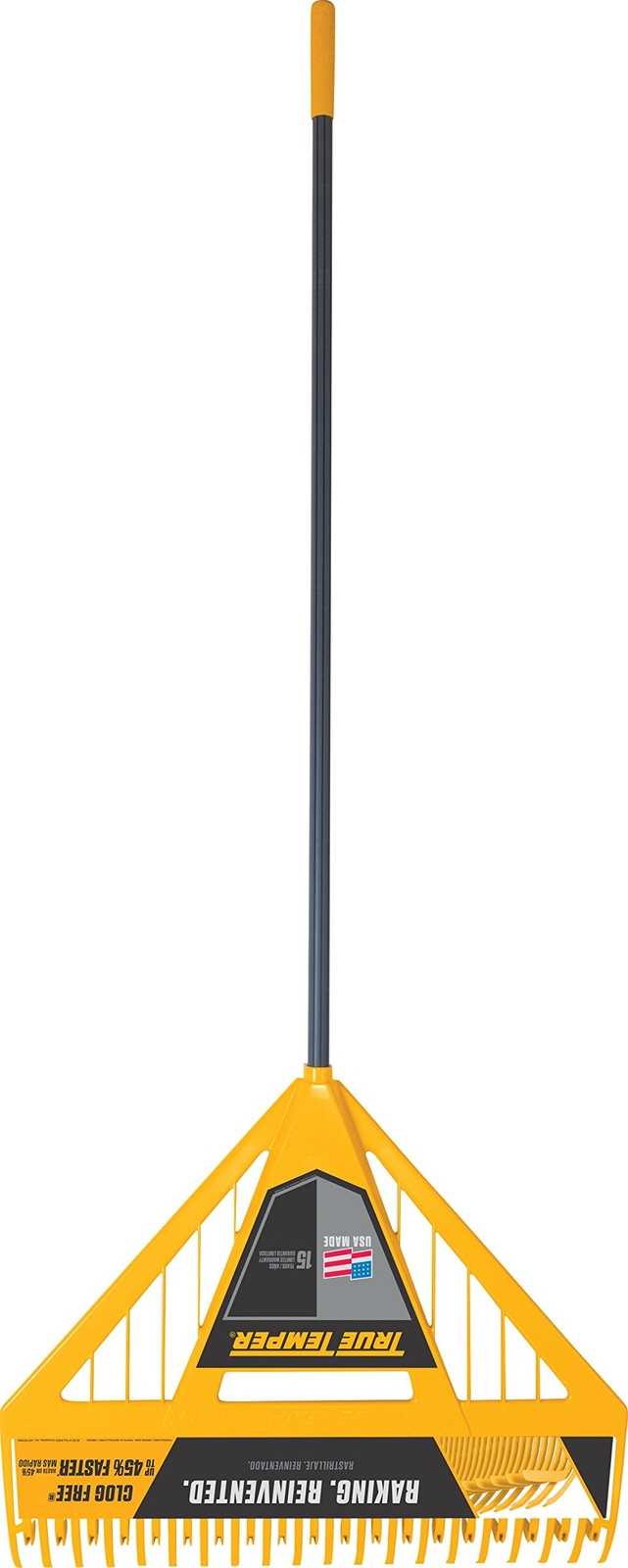 The Ames Companies Inc 2704000 True Temper Dual Tine Poly Leaf Rake 26-Inch
