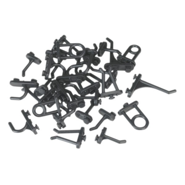 Siegen S0766 Hook Assortment for Composite Pegboard 30pc