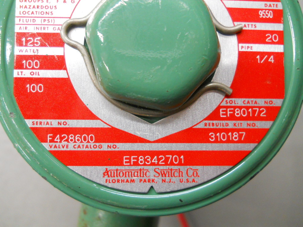 ASCO VALVE EF8342701