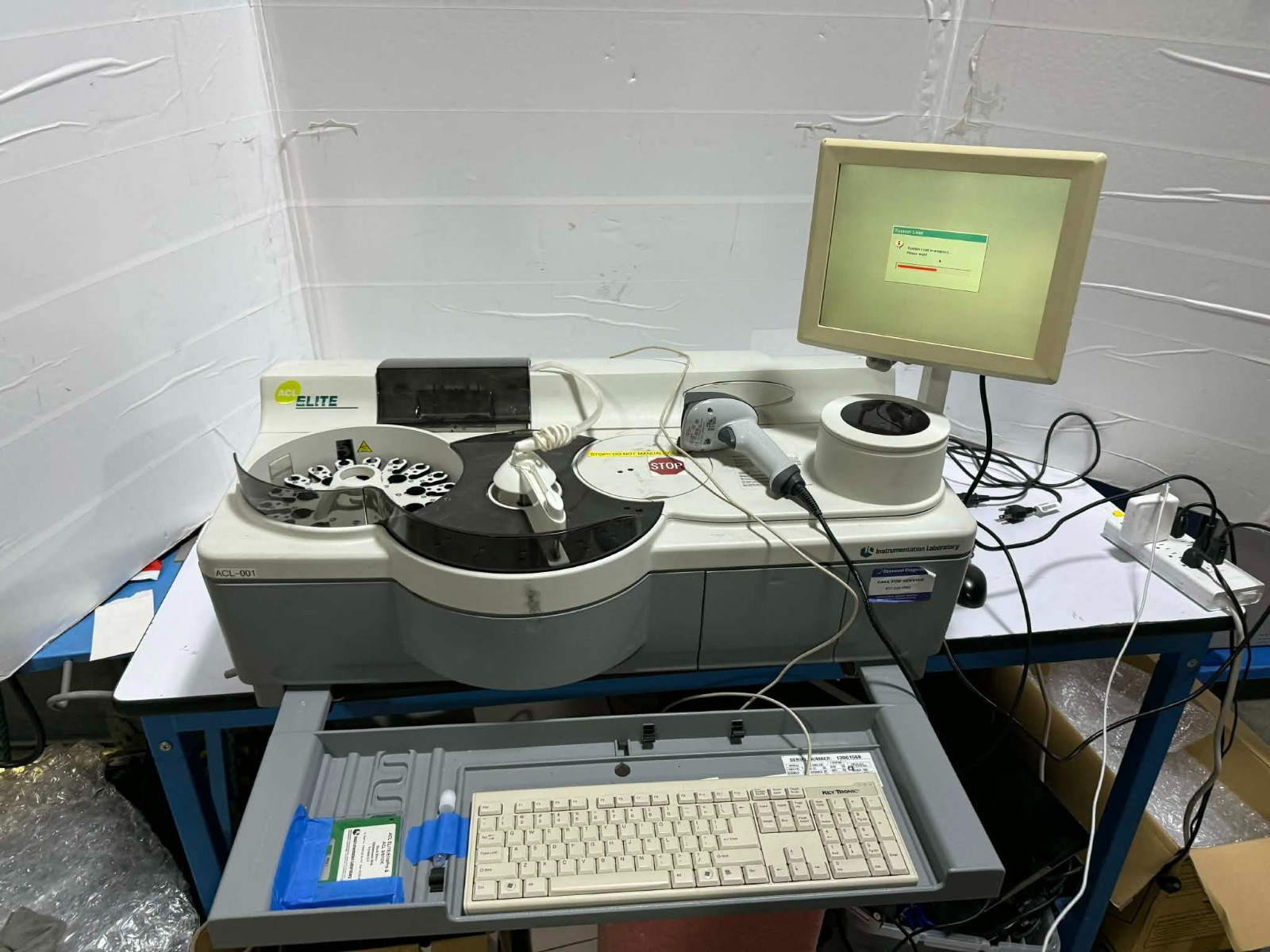 Instrumentation Laboratory ACL Elite Coagulation Analyzer System with Software