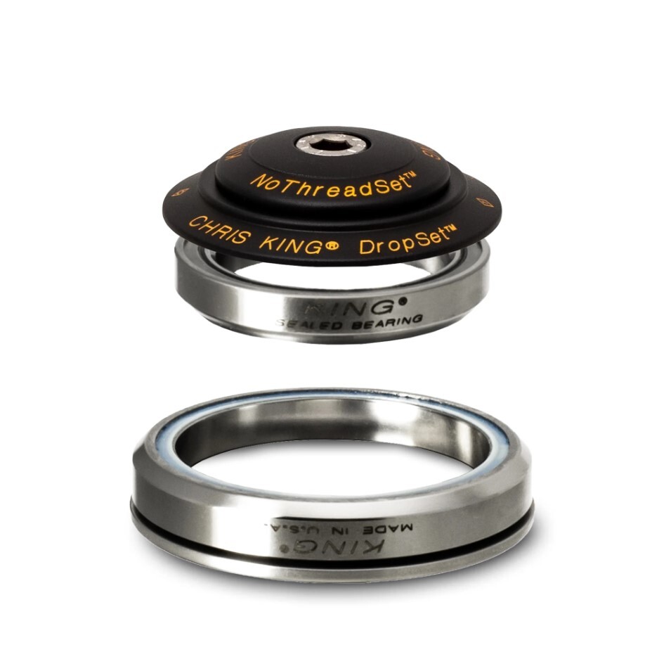 Chris King Headset Dropset 5 42/52mm Stainless Steel Integrated NEW