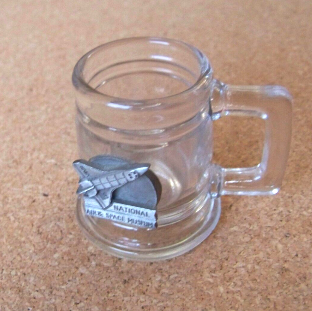 National Air & Space Museum mini tankard pewter Space Shuttle  & name