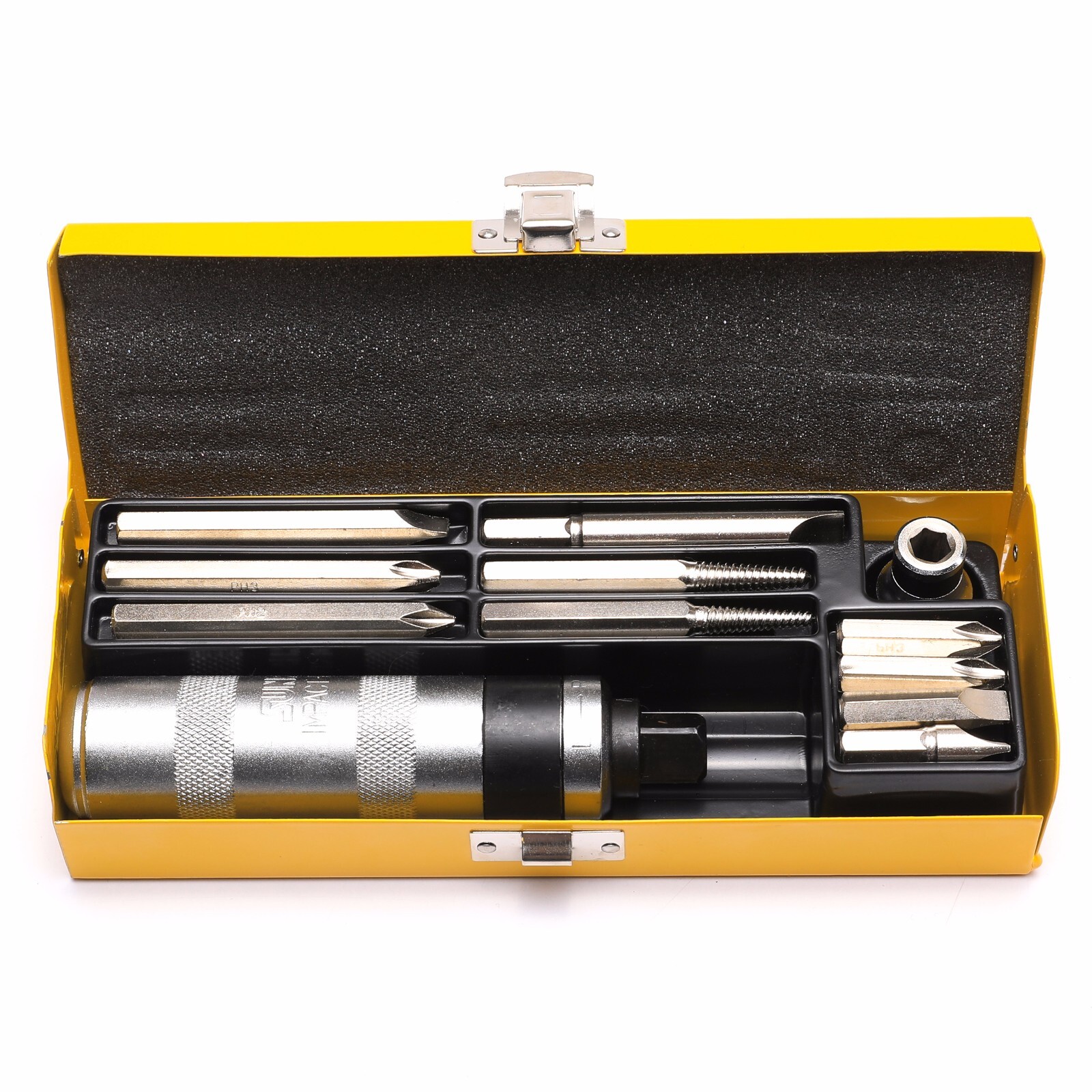 12PCS/Set Impact Screwdriver Kit Heavy Driver Hammer Screw Socket Drive Bit Tool