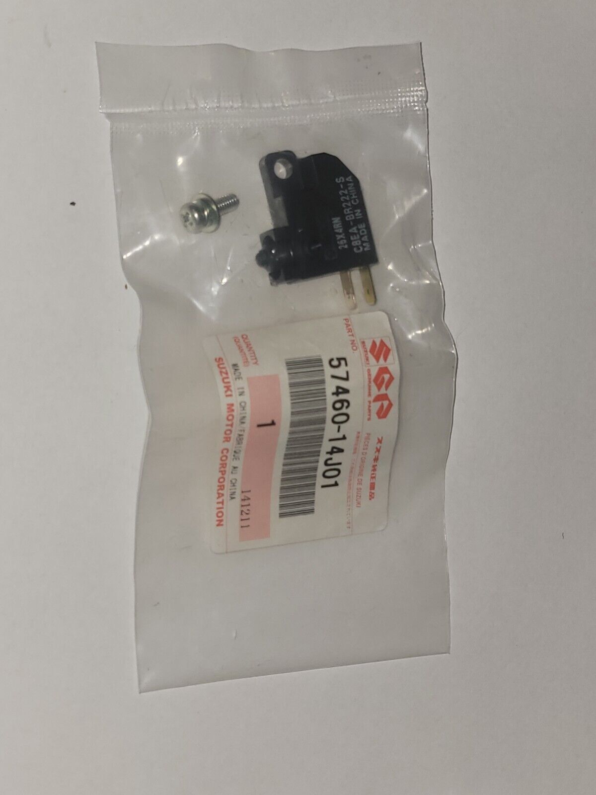 Suzuki GSX-R AN DL650 DR200 Boulevard Kingquad LT Front Brake Switch C8EA-BR222