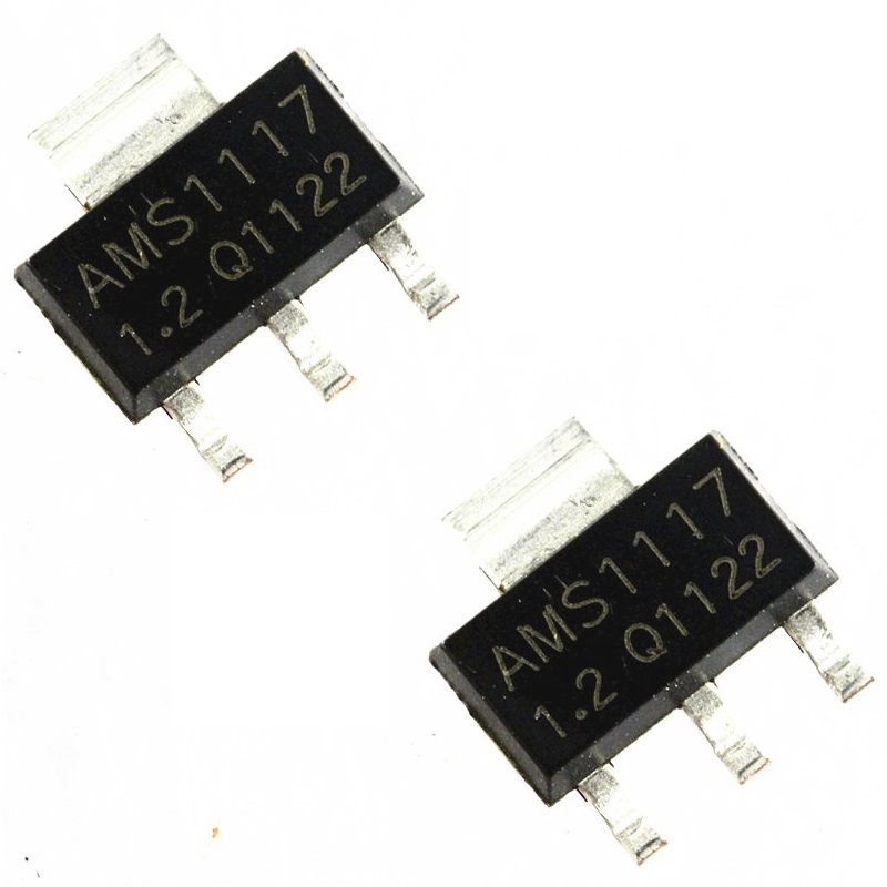 50Pcs NEW AMS1117-1.2 AMS1117 LM1117 1.2V 1A SOT-223 Voltage Regulator T9