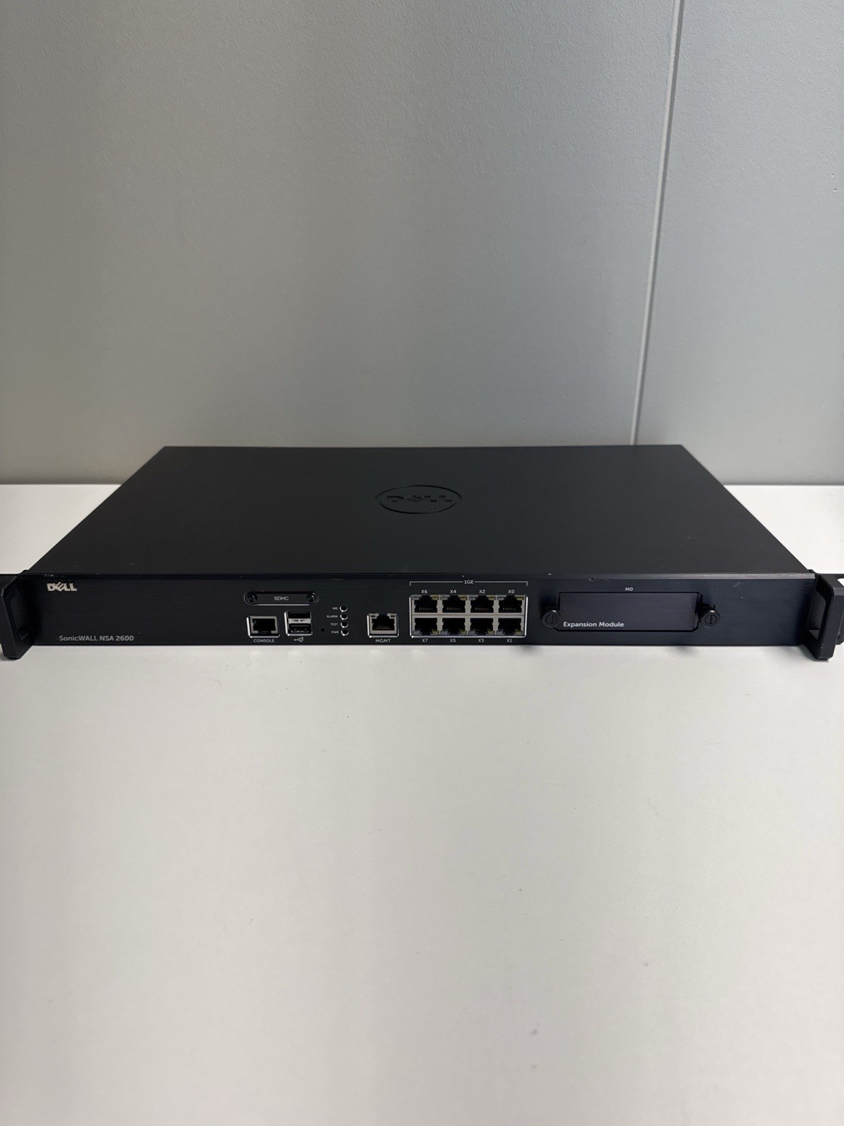 Dell SonicWall NSA 2600 Firewall Appliance 1U Rackmount VPN Security