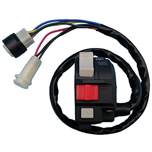 Start Light Kill Switch Left Handlebar Compatible with Yamaha Big Bear Warrior