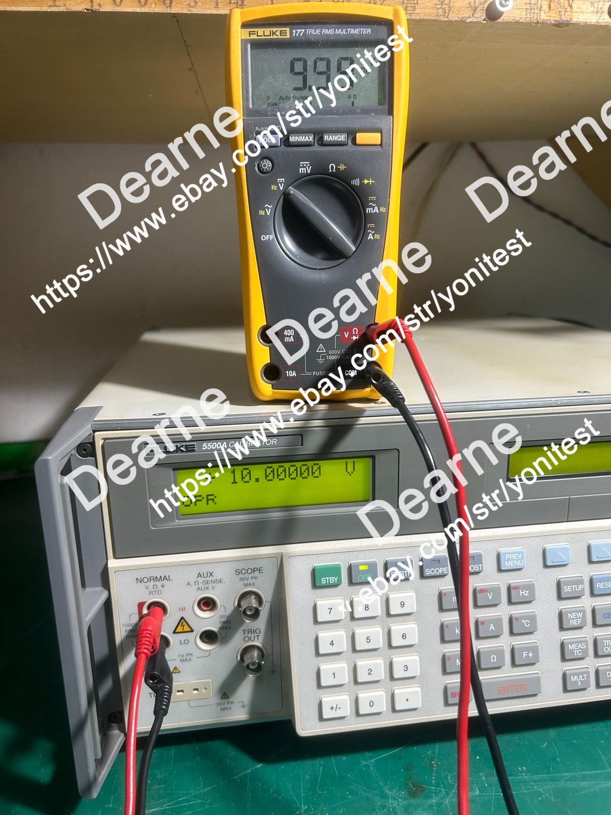 Fluke 5500A Multi-Function Calibrator/-good test