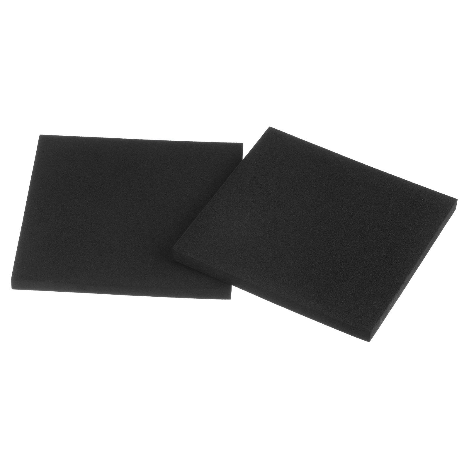 6pcs Rubber Padding Sheets 1/4" Thick x 4" Long Square Neoprene Foam Sheet