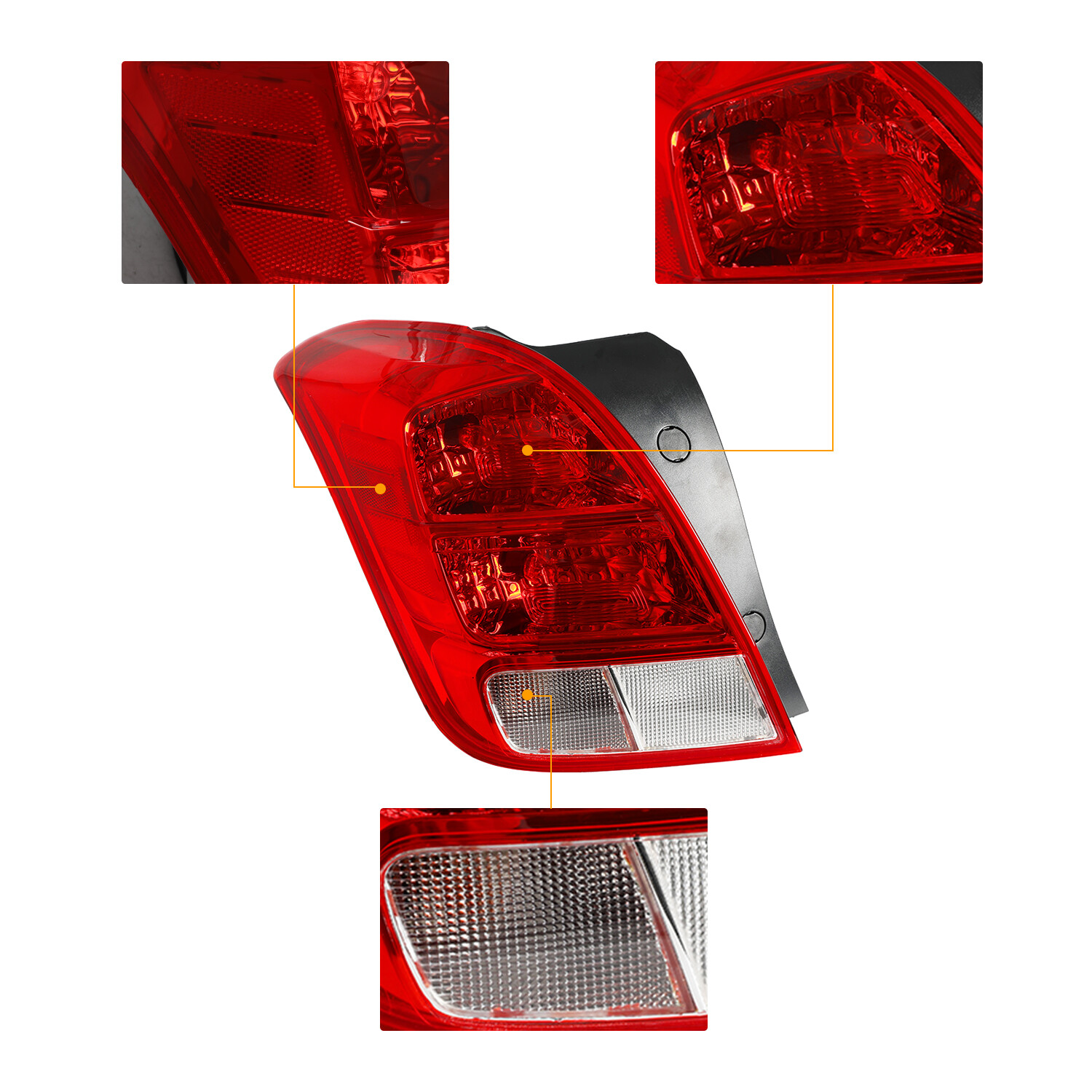 Tail Light For 2013-2022 Chevy Trax LS Halogen Brake Lamp Left Driver Side 13-22