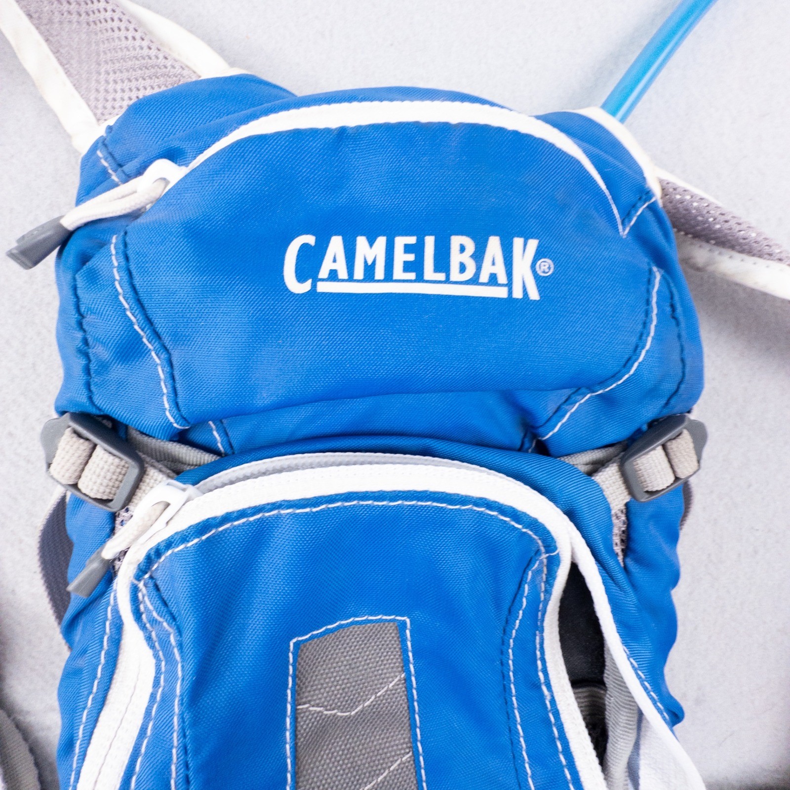 CamelBak Mini M.U.L.E. Kids Hydration Pack Blue Small Backpack with Bladder