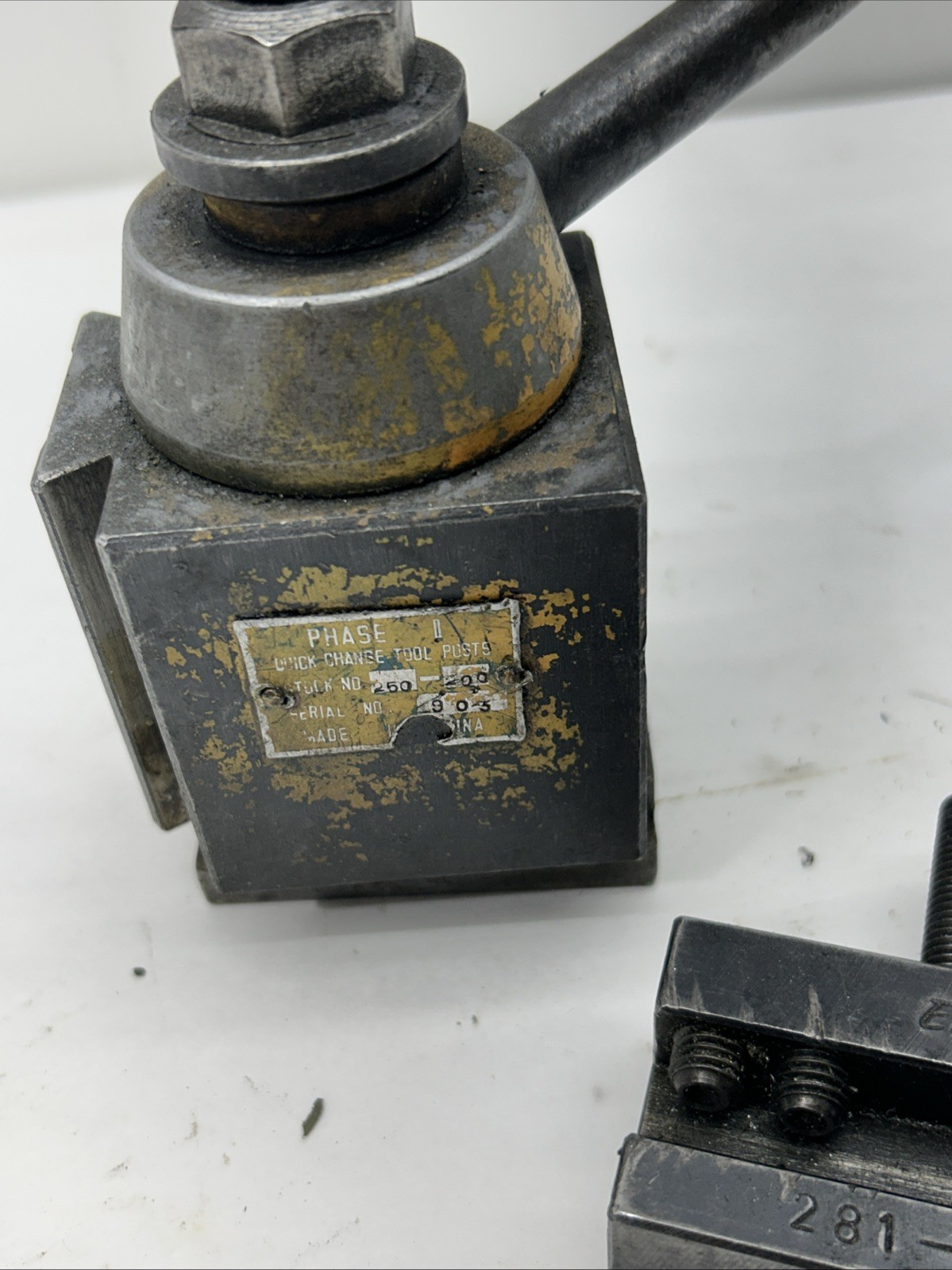Phase ii Quick Change Tool Post 250-200250-302 ,Enco Quick Change Tool Post