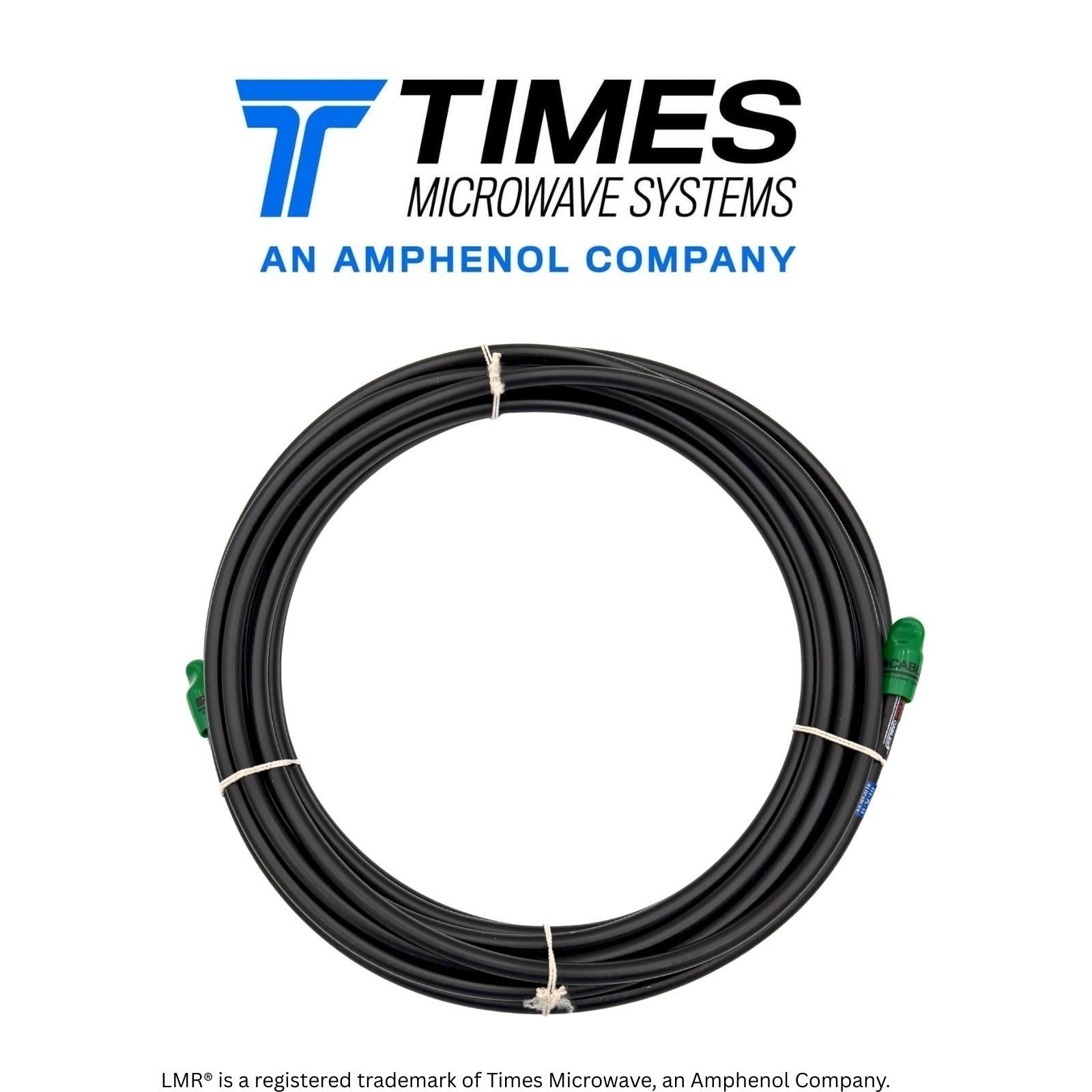 50-ft Genuine Times Microwave LMR®-400UF Ultraflex w/Amphenol PL-259 (UHF Male)