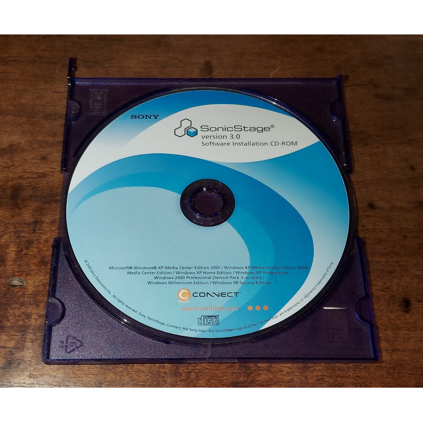 Sony SonicStage Version 3.0 Audio Software CD for Windows XP/2000 Pro  PSP