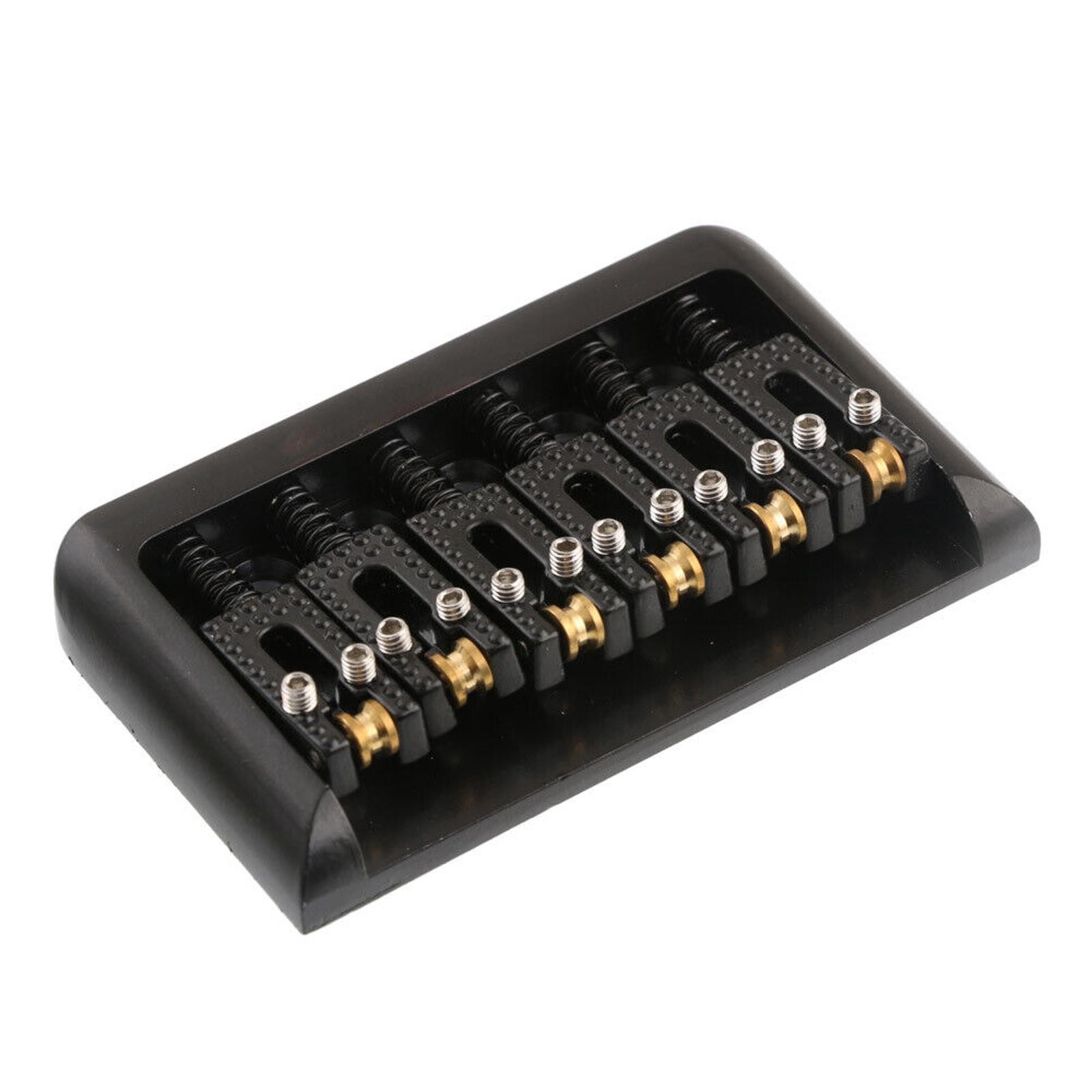 6 String Fixed Hardtail Electric Guitar Bridge Hardtail Roller Saddle Bridge
