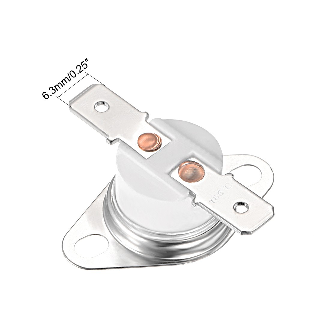 2Pack Temperature Control Switch Thermostat KSD301 150°C 10A NC Ceramic Material