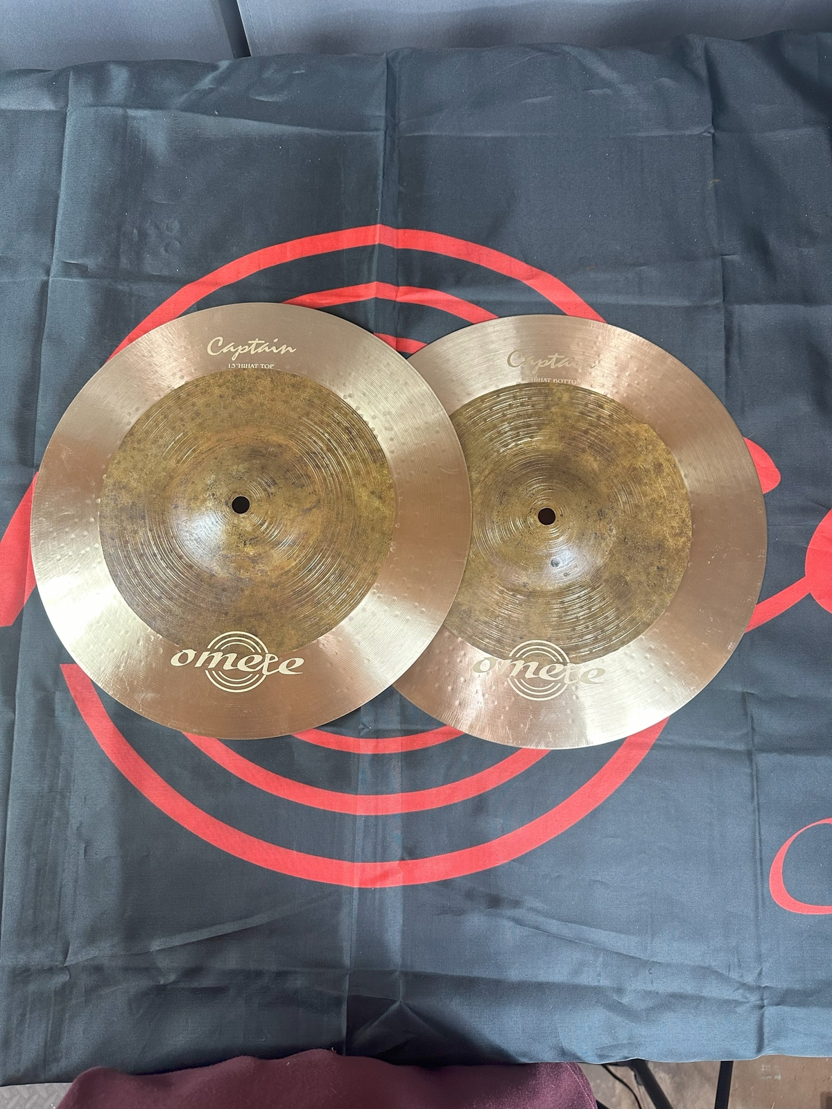 Omete Captain Series Cymbals - Hi-Hats