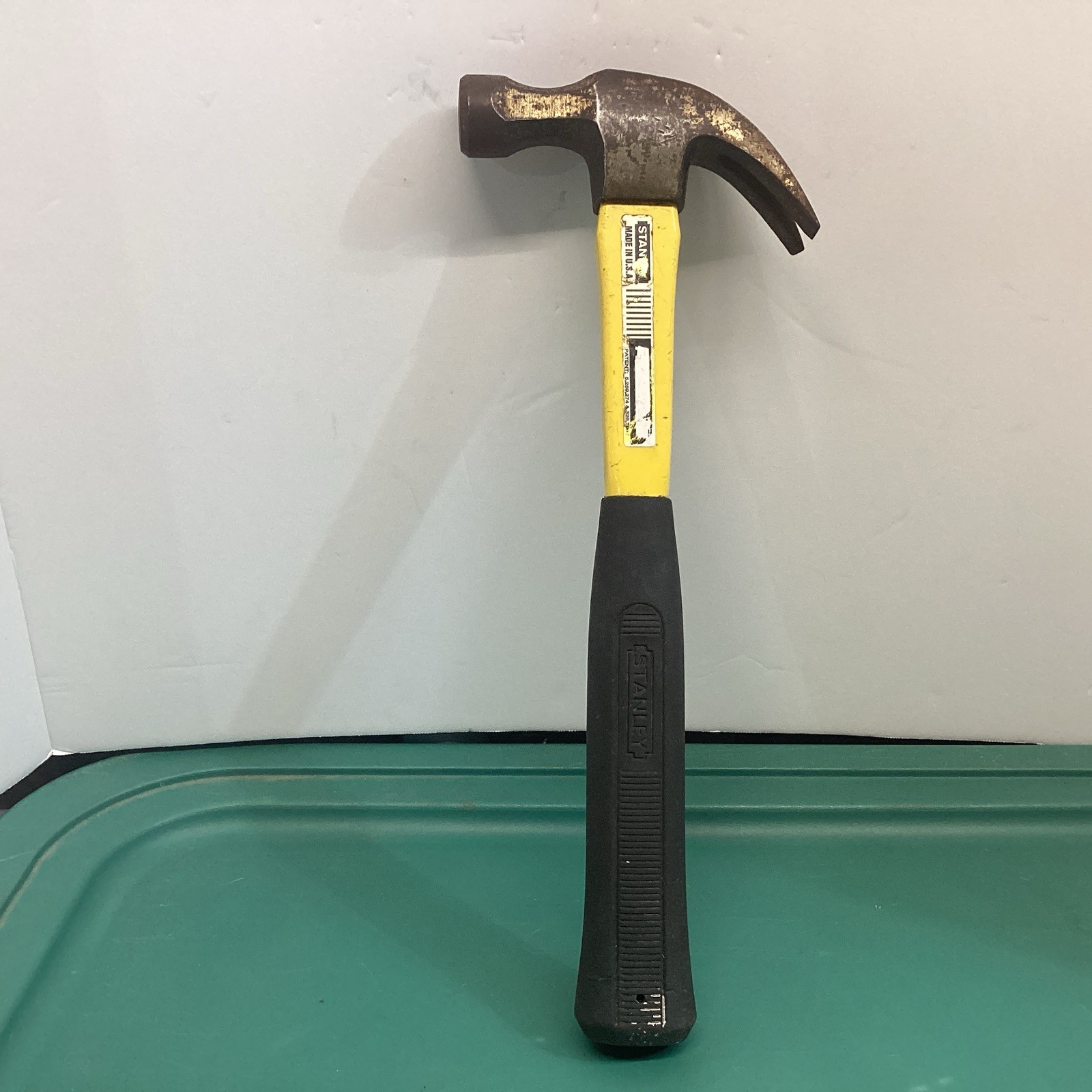 Stanley Claw Hammer Fiberglass Handle 13 Inches Long Yellow