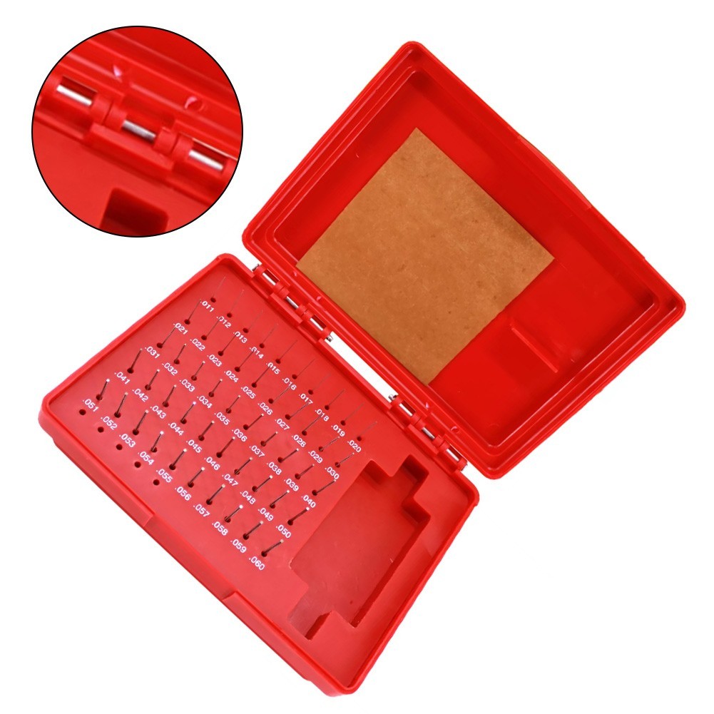 HFS Efficient and Organized Storage Solution with 50 Piece Pin Gauge Set