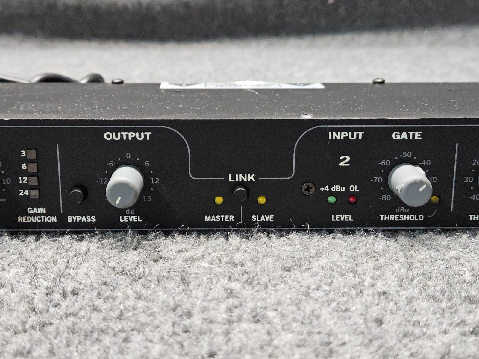 Rane DC-22 Dynamic Controller Signal Processor/Compressor DJ Limiter 2-Channel