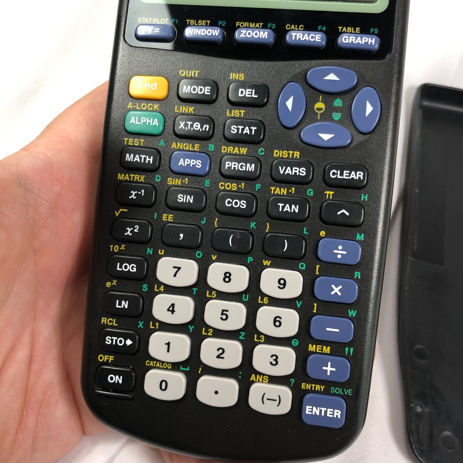 Texas Instruments TI-83 Plus Graphing Calculator with Cover *READ: SMALL PIXELS*