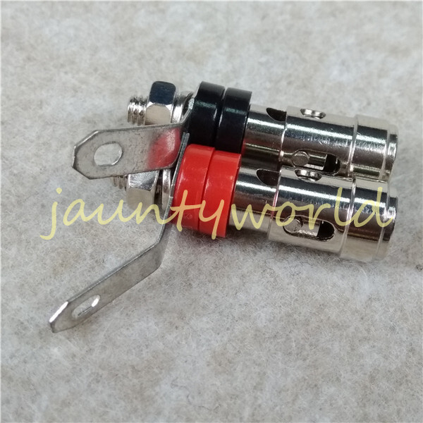 2PC Small Spring Load Speaker Banana Amp Terminal Binding Post