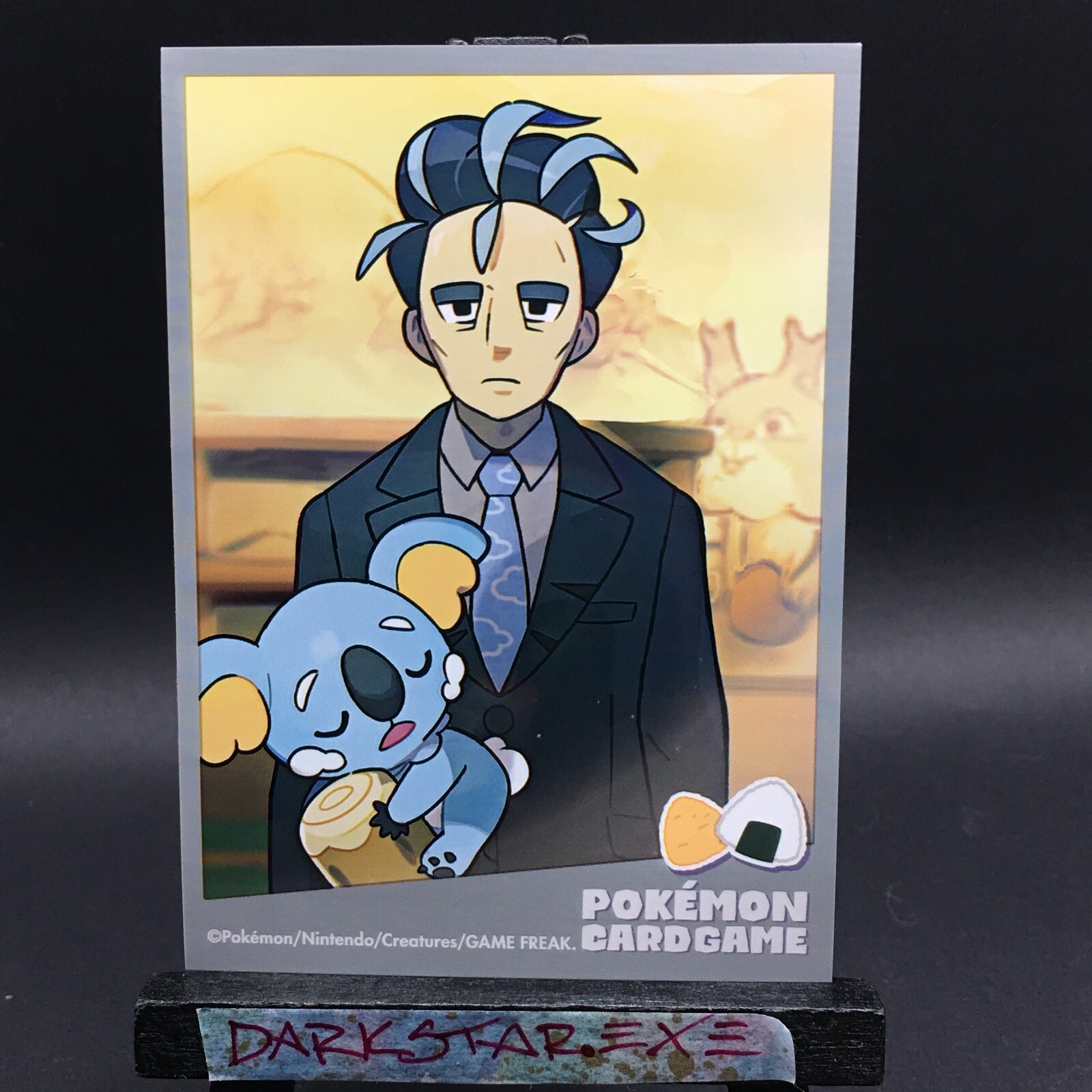 x1 Larry & Komala Sleeve Pokemon Center Japan New Unplayed