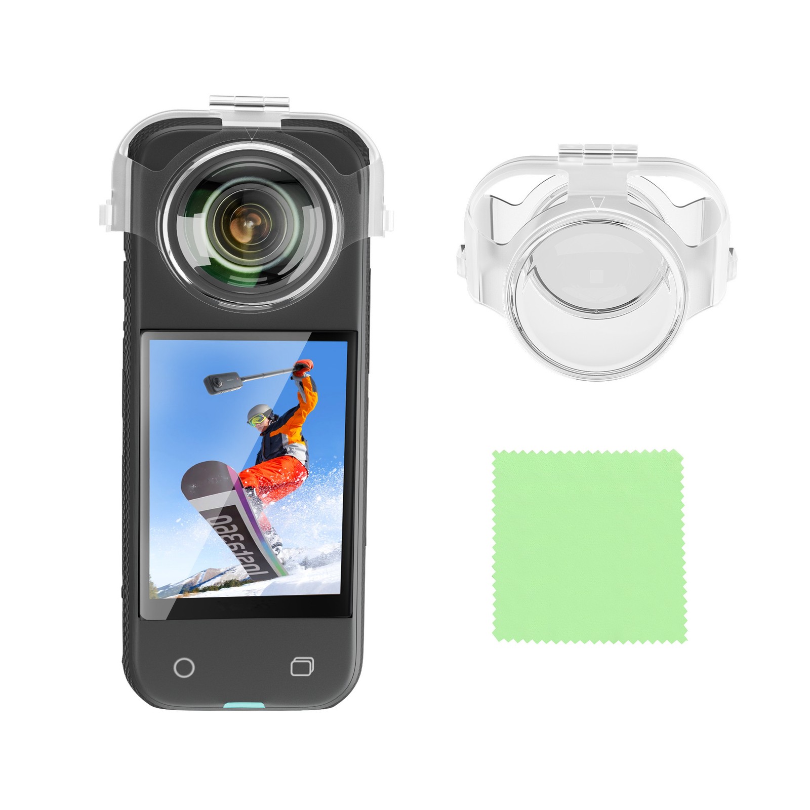 Clear Lens Guards Protective Shell Cover Case For Insta 360 One X3 Camera