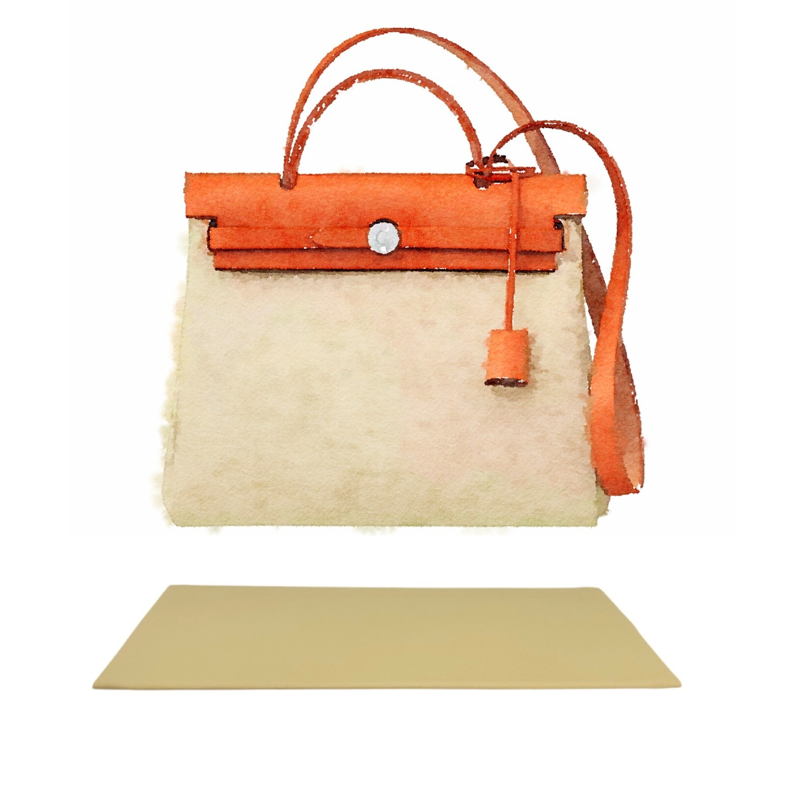 Base Shaper Bag Insert Saver for HERMES Herbag 31 Zip Bag