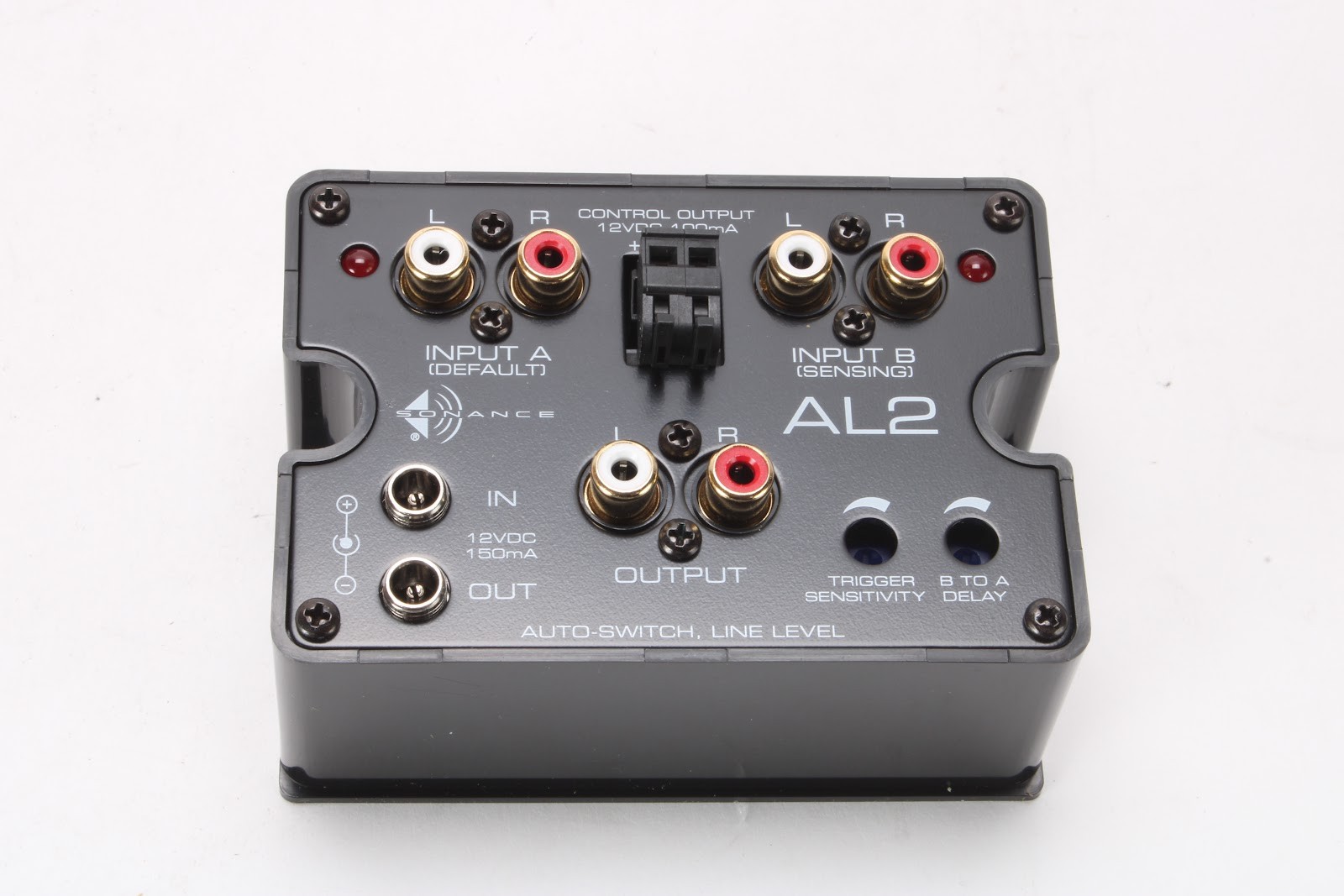 Sonance AL2 Automatic Line-Level Selector With Power Supply, Manual, and Box