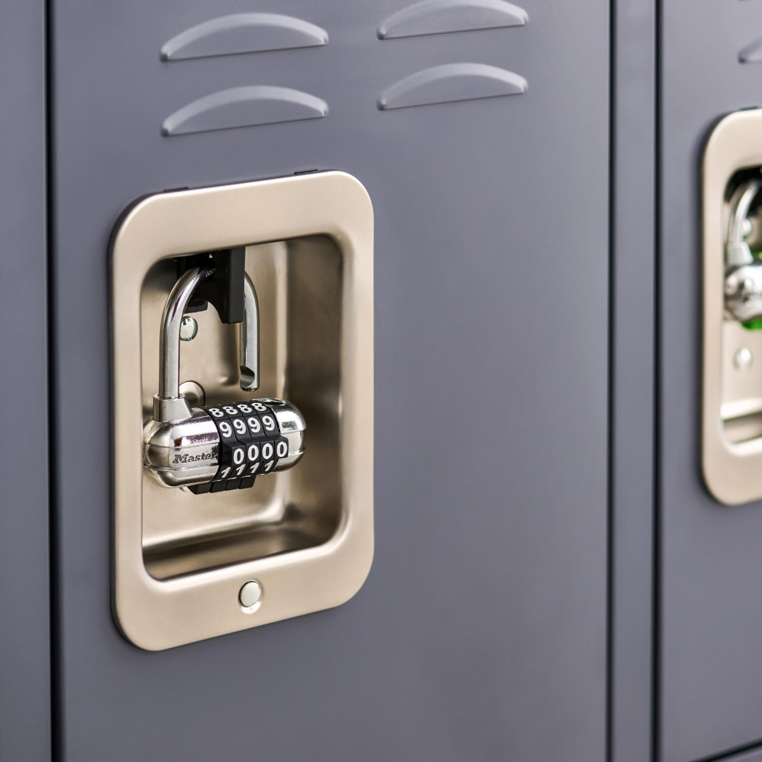 Set Your Own Combination Padlock, Gym Locker Locks with Code for Securing Indoor