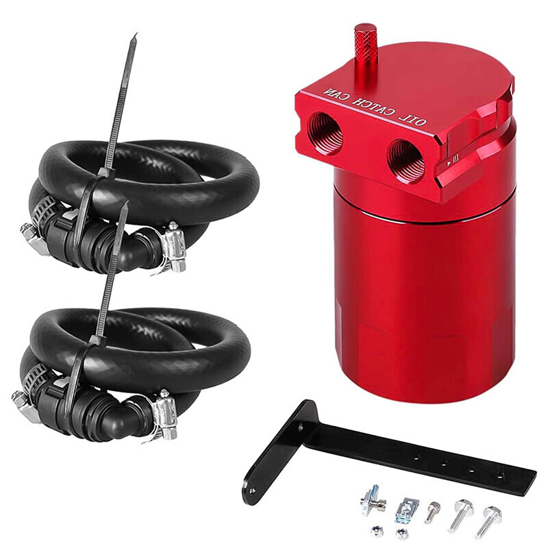 Oil Catch Can Oil Separator for 11-21 Ford F150 5.0L & Raptor 2.7L 3.5L Ecoboost