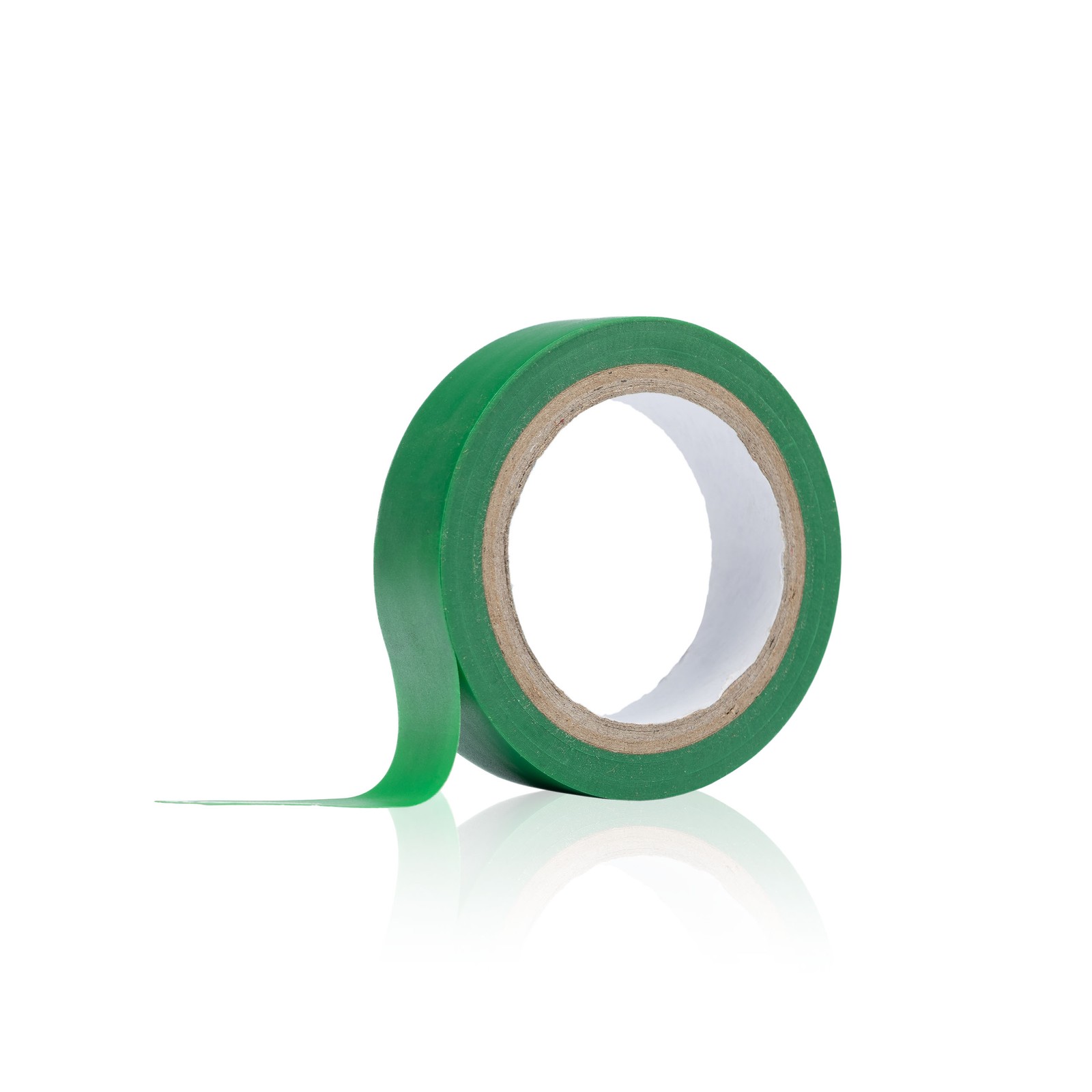 Rosfix Green Insulation Tape 10m - Flexible PVC | 16mm x 0.13mm | 80°C