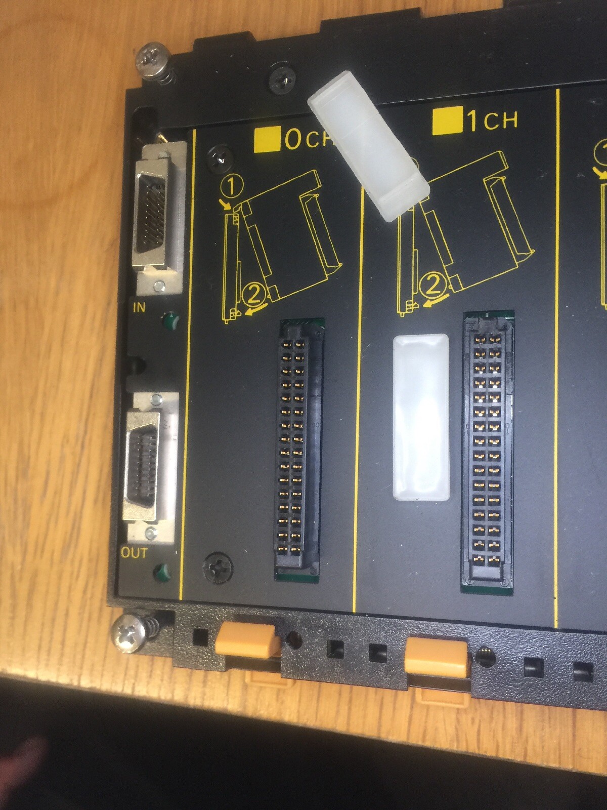 USED Omron C200H-BC051-V2 CPU Base Unit
