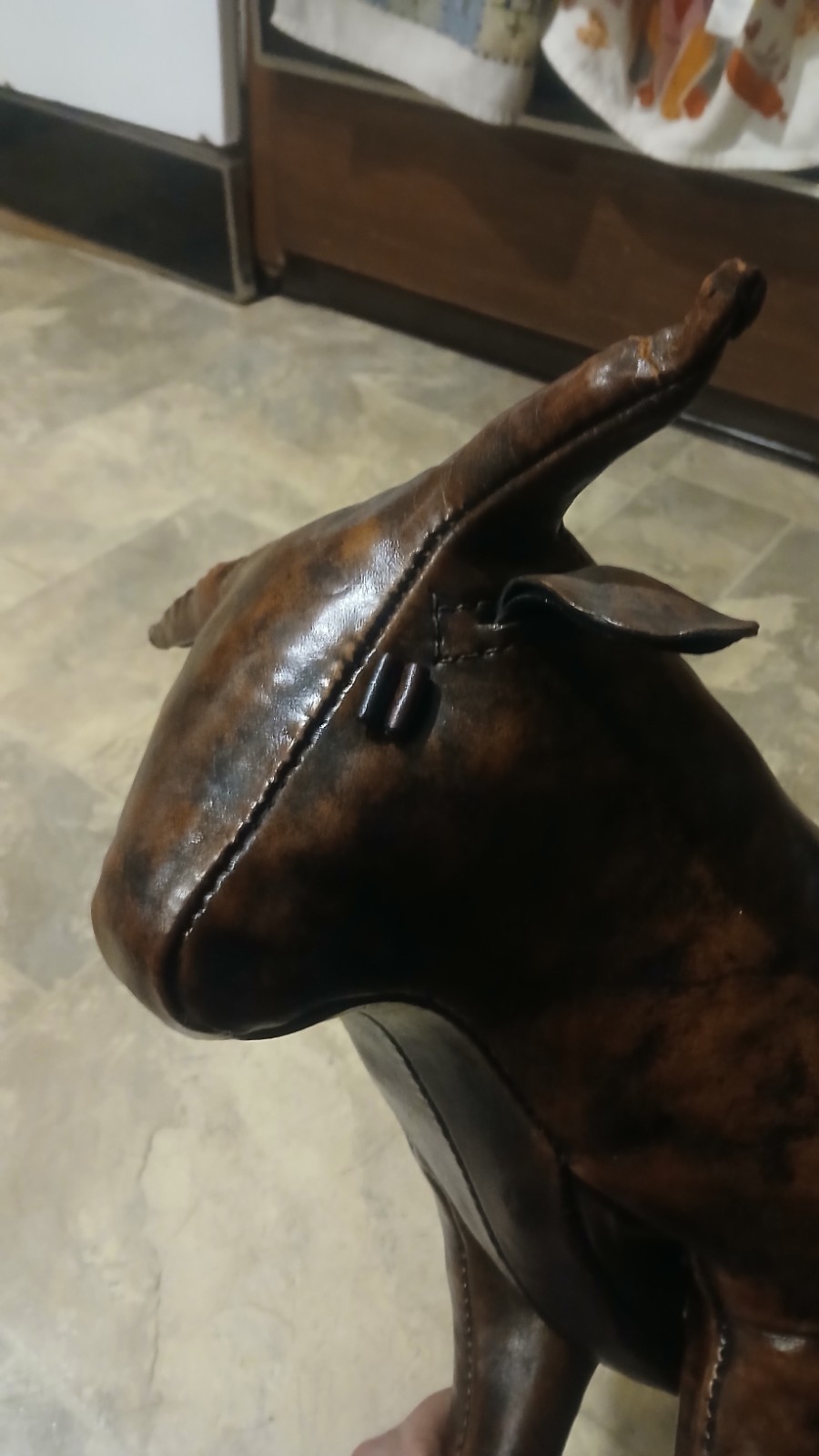 1960s Dmitri Omersa Leather Bull
