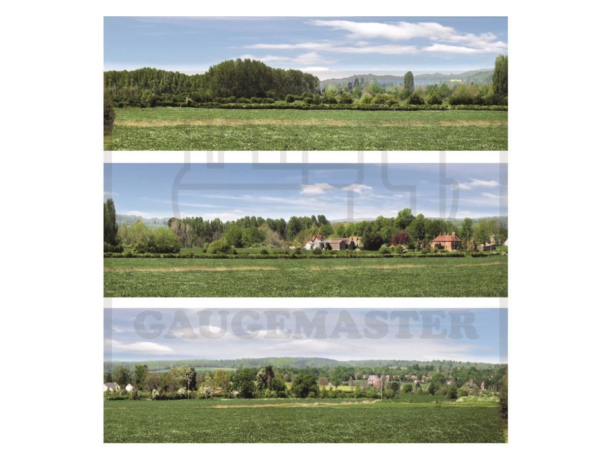 Open Field Medium Photo Backscene (2038x288mm) Gaugemaster GM3700103