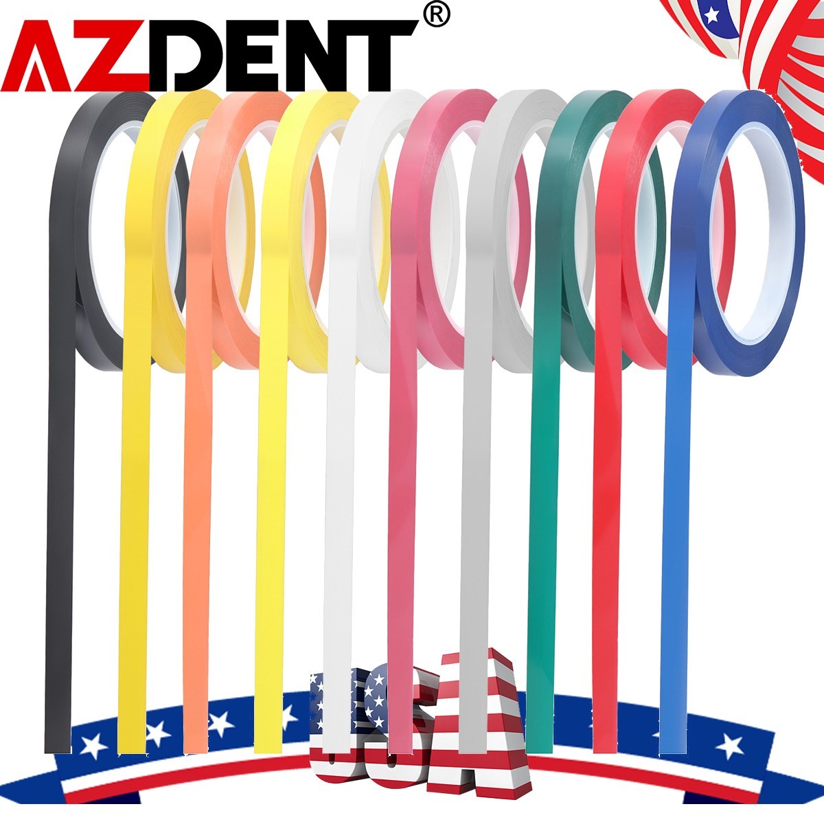 Dental Autoclave Sterilization Identification Marking Adhesive Tape Instruments