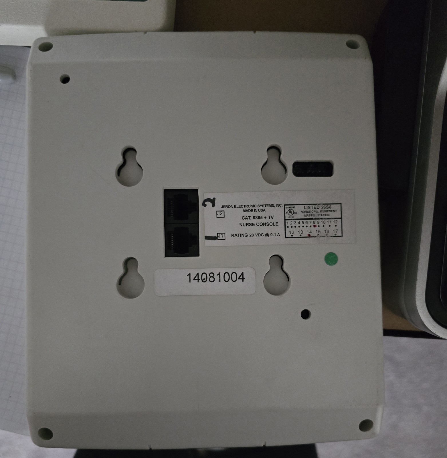 Jeron 6865+ TV Nurse Console
