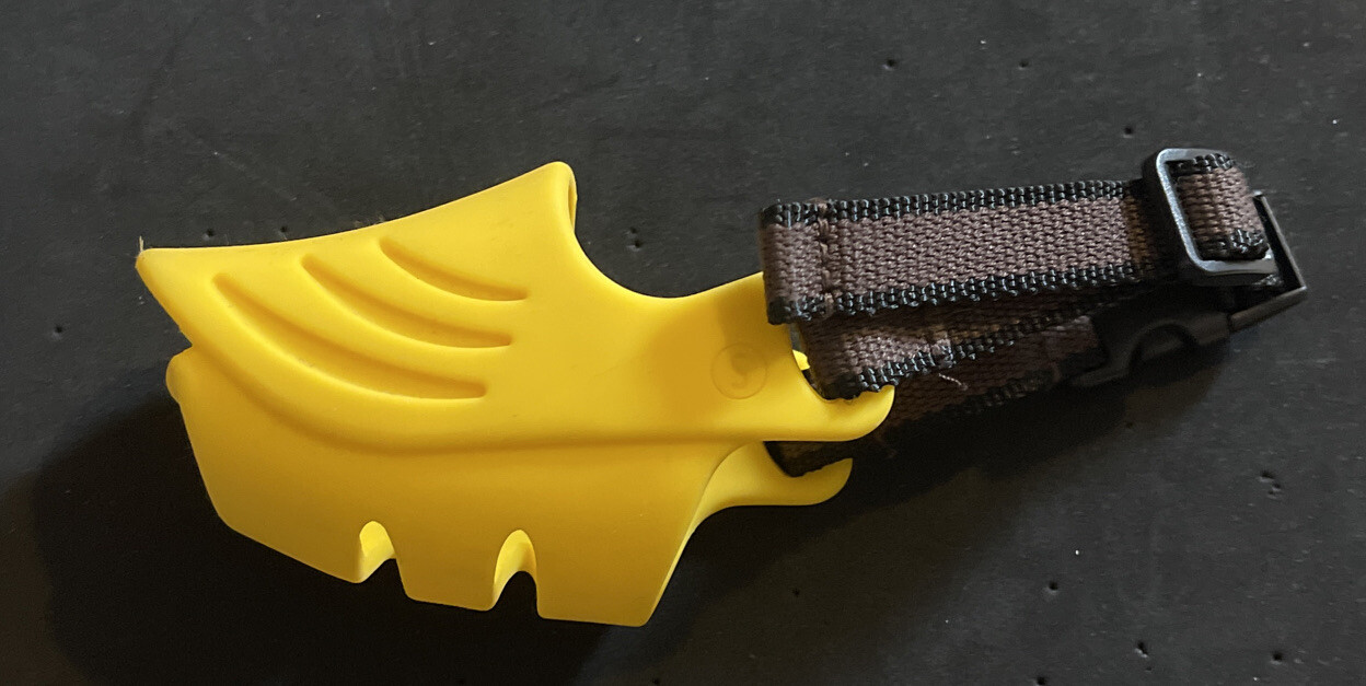 Pet Dog Muzzle Silicone Duck Mouth Shape for Dog Anti Bite Mouth Cover Stop Bark